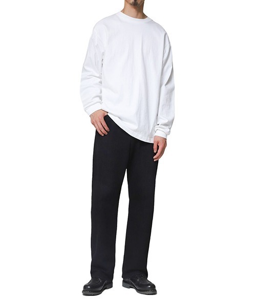 marka ジーンズ / マーカ：RELAX STRAIGHT FIT JEANS - black