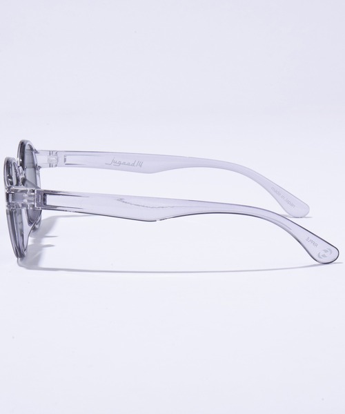 Jugaad14 サングラス 「Jugaad14」RIPPLE CLEAR light grey レディース