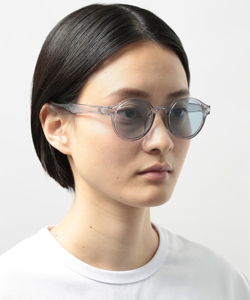 Jugaad14 サングラス 「Jugaad14」RIPPLE CLEAR light grey レディース