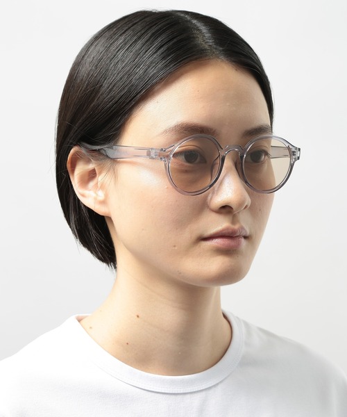 Jugaad14 サングラス 「Jugaad14」RIPPLE CLEAR light grey レディース