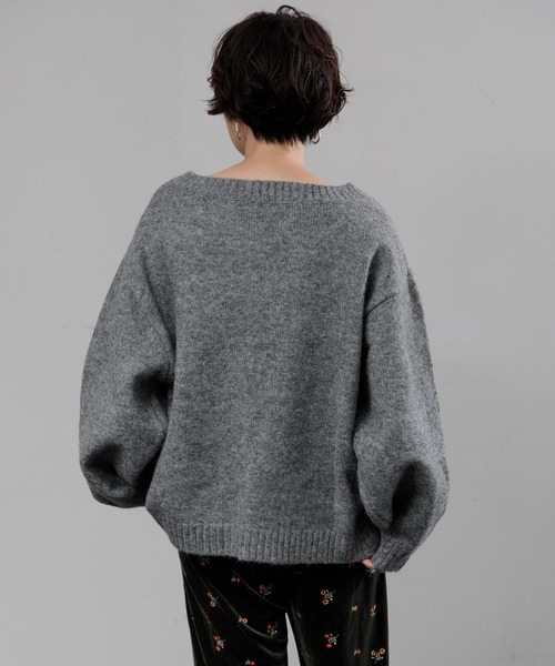 AMERICAN RAG CIE ニット セーター 「ARC」ウールタッチネップ
