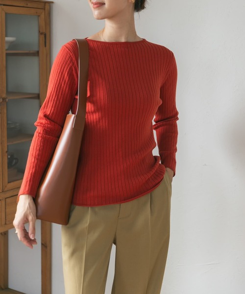 URBAN RESEARCH DOORS ニット セーター 「UR GREEN」ボート