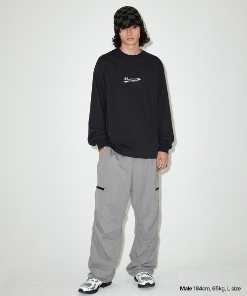 MAHAGRID tシャツ 「mahagrid/マハグリッド」 DETERGENT LOGO LS