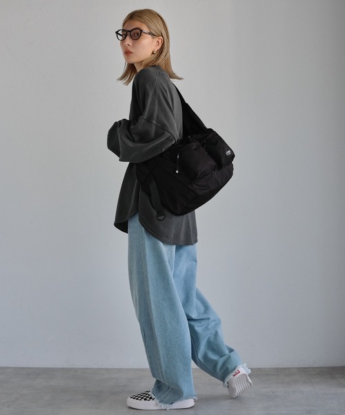 とても人気♥デイリー＆ショルダーバッグ★24_56 FreeZone ショルダーバッグ メンズ軽量バッグ 2024新品 大容量多