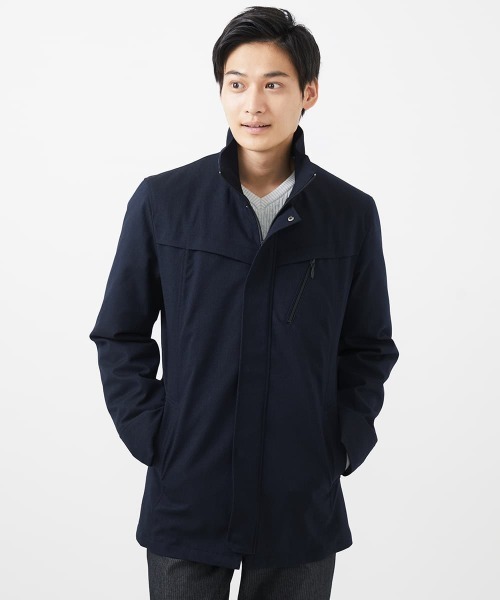MK MICHEL KLEIN HOMME モッズコート コート 「ダウン混ライナー付き 