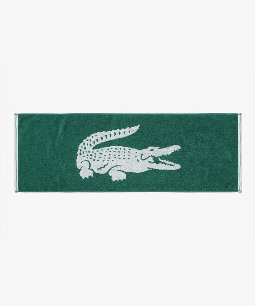 LACOSTE LG524 文字ワニ ゴルフボール タオル LACOSTE（ラコステ） タオル ワニロゴジャカードスポーツタオル