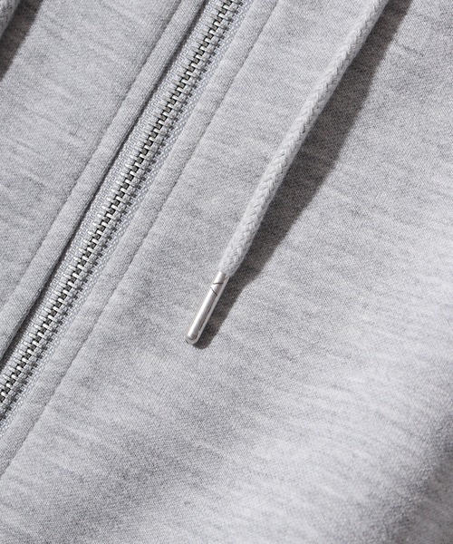 RE730 パーカー Sleeve Embroidered Full-Zip Hoodie / 袖刺繍