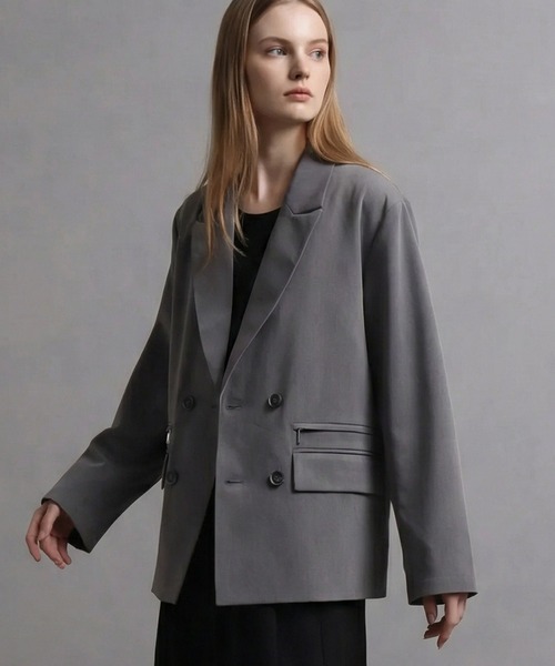 ELLUV ジャケット テーラードジャケット 「ELLUV/エルヴ」ノーブル