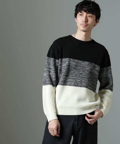 NANO universe（ナノ・ユニバース） セーター ニット ウールミックス