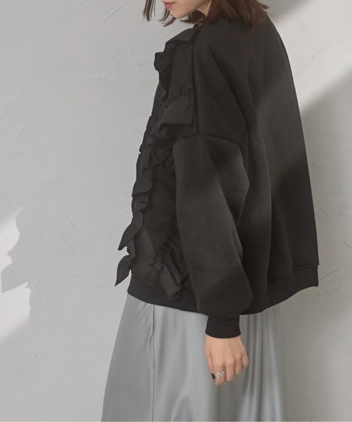 each alchemist トレーナー スウェット フリル付裏起毛