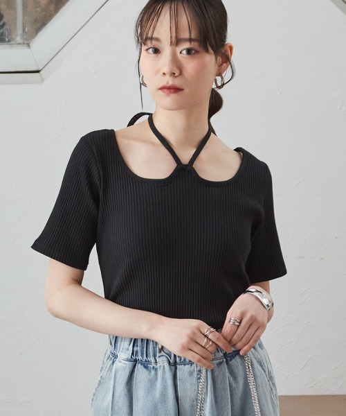 トップス rannn rienda | BIGカラーニットトップス (ニット ) |SHEL'TTER WEBSTORE