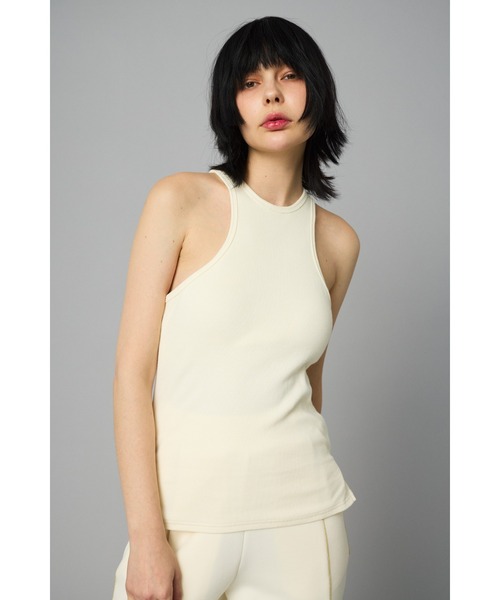 HeRIN.CYE タンクトップ ノースリーブ American sleeve tank top