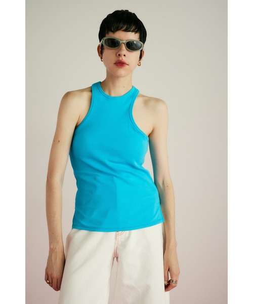 HeRIN.CYE タンクトップ ノースリーブ American sleeve tank top