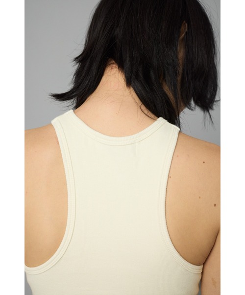 HeRIN.CYE タンクトップ ノースリーブ American sleeve tank top