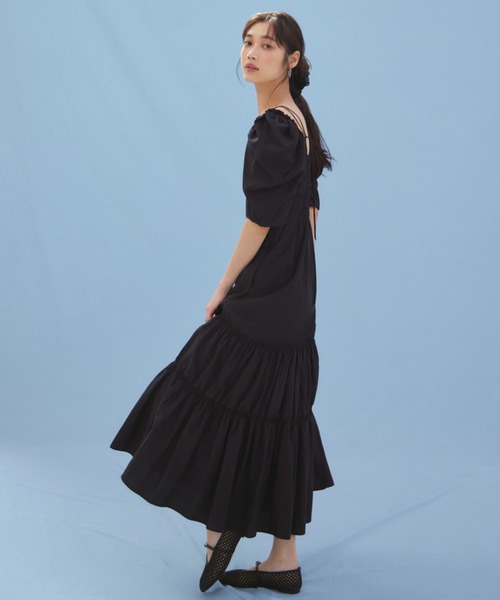 FRAY I.D ワンピース 「WEB限定カラー」3wayパフスリーブ