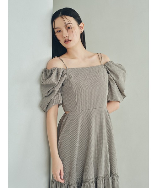 FRAY I.D ワンピース 「WEB限定カラー」3wayパフスリーブ