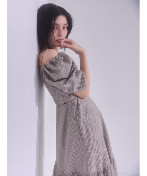 FRAY I.D ワンピース 「WEB限定カラー」3wayパフスリーブ