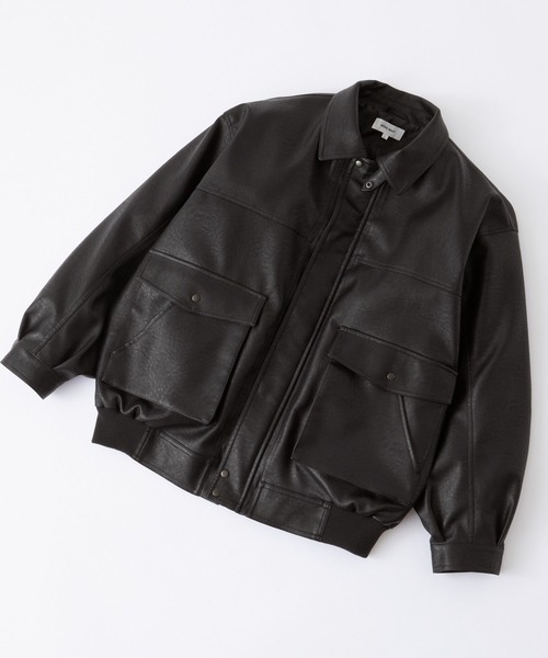 【新品・未開封】SHINee ブルゾン Lサイズ ※オマケ付き MONO-MART（モノマート） ジップアップブルゾン L ブラウン メンズ