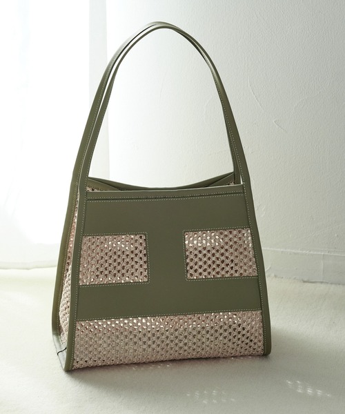 【IACUCCI】イアクッチ ドゥリアーデ RETE PAGLIA/RUGA 2way IACUCCI トートバッグ ドゥリアーデ RETE PAGLIA/RUGA