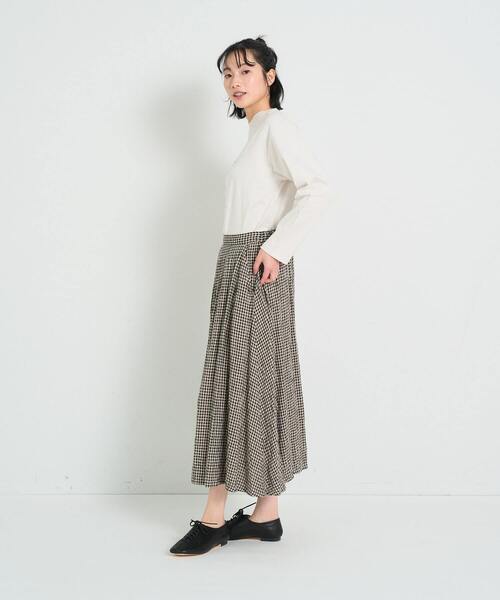 美品【コンジェペイエ アデュートリステス】タイプライターワイドキュロット(黒) conges payes ADIEU TRISTESSE（コンジェ ペイエ アデュー