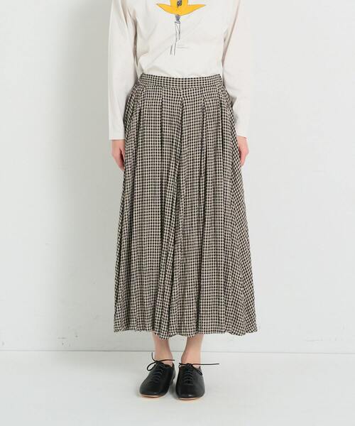 美品【コンジェペイエ アデュートリステス】タイプライターワイドキュロット(黒) conges payes ADIEU TRISTESSE（コンジェ ペイエ アデュー