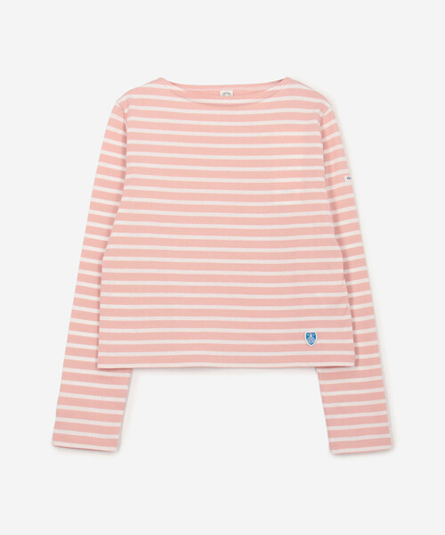 tシャツ ORCIVAL | コットン ボートネック長袖Tシャツ WOMEN レディース ORCIVAL tシャツ | コットン ボートネック長袖Tシャツ WOMEN