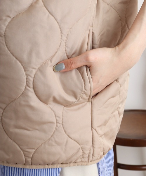 「mitis」 ジャケット M アイボリー レディース_画像8