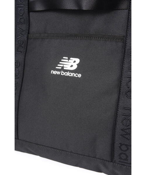 新品■15,400円【ニューバランスゴルフ】ビッグ　トートバッグ　ブラック ロゴテープ トートバッグ (UNISEX) | new balance golf