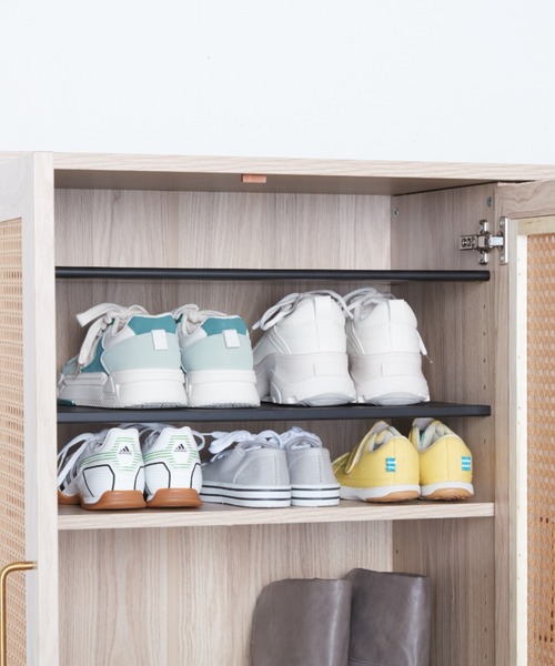 iellio 家具 ラタン調シューズボックス : ZOZOTOWN Yahoo!店 - 通販