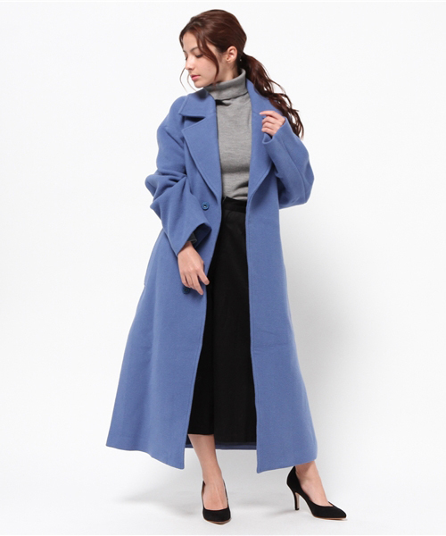 「G.V.G.V.」 チェスターコート 34 ブラウン レディース_画像2