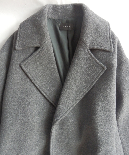 「G.V.G.V.」 チェスターコート 34 ブラウン レディース_画像3