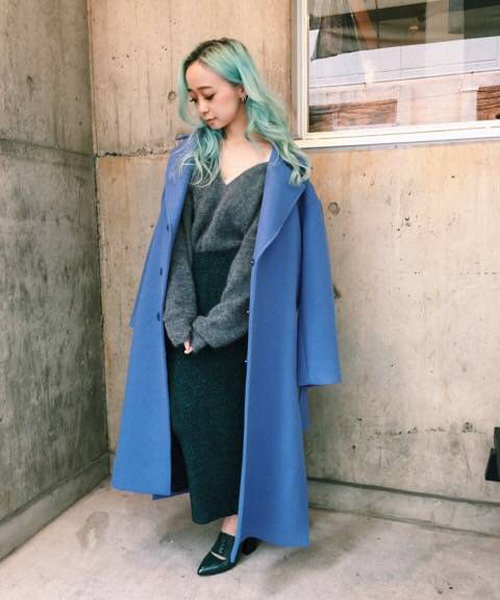 「G.V.G.V.」 チェスターコート 34 ブラウン レディース_画像5