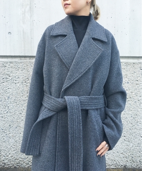 「G.V.G.V.」 チェスターコート 34 ブラウン レディース_画像6