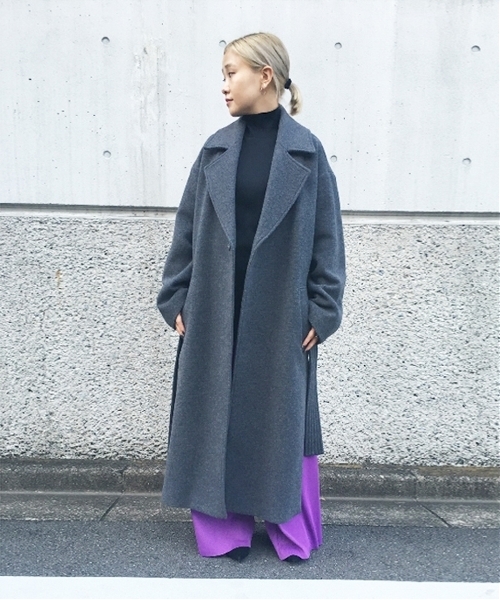 「G.V.G.V.」 チェスターコート 34 ブラウン レディース_画像9