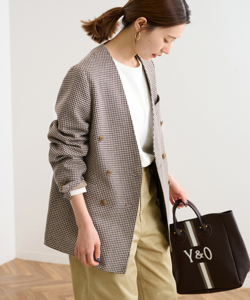 FRAMeWORK（フレームワーク） 「COUTURE D`ADAM」ノーカラージャケット