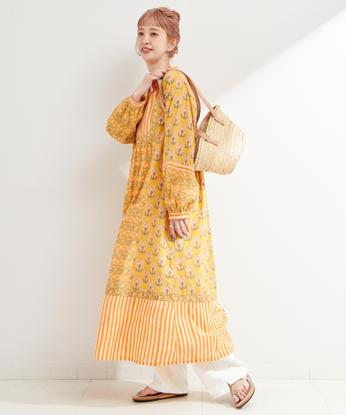 B.C STOCK ワンピース パネルプリントワンピース : ZOZOTOWN