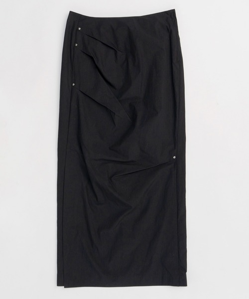 新品⭐︎タグ付き！MAISON SPECIAL ダブルウエストタイトスカート MAISON SPECIAL（メゾンスペシャル）の「Pinstripe Double Waist