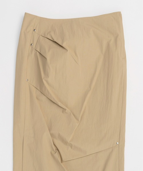 新品⭐︎タグ付き！MAISON SPECIAL ダブルウエストタイトスカート MAISON SPECIAL（メゾンスペシャル）の「Pinstripe Double Waist