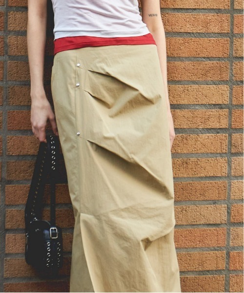 MAISON SPECIAL チュニック プリーツスカート MAISON SPECIAL チュニック Back Open Pleats Tunic/バック