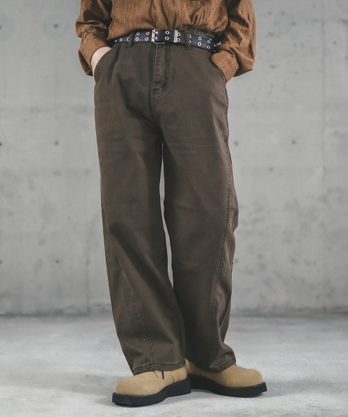 Shoowtime（ショウタイム） チノパン Curved silhouette regular fit