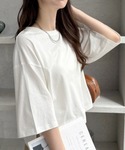 tシャツ 「夏までさらっと」ワイドシルエット ...の詳細画像2