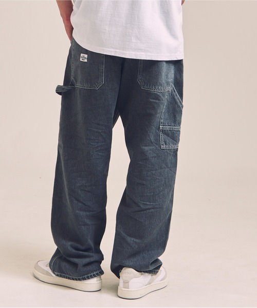 Lee（リー） ジーンズ LEE-DOUBLEKNEE WIDE PAINTER メンズ レディース