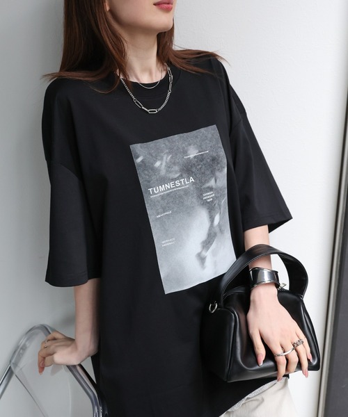 新品 完売品　定価14,300円 ロゴ　刺繍　ユニセックス　春夏　レア CREARE -LINO- tシャツ 「ユニセックス商品」アソートプリントT