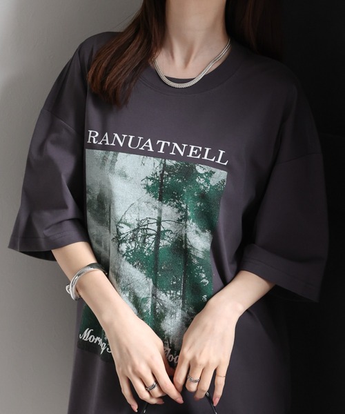新品 完売品　定価14,300円 ロゴ　刺繍　ユニセックス　春夏　レア CREARE -LINO- tシャツ 「ユニセックス商品」アソートプリントT