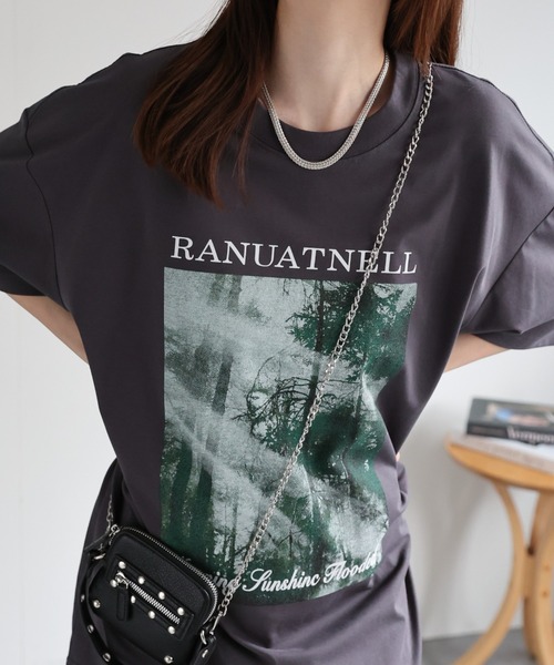 新品 完売品　定価14,300円 ロゴ　刺繍　ユニセックス　春夏　レア CREARE -LINO- tシャツ 「ユニセックス商品」アソートプリントT