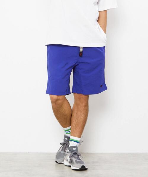 メンズメルローズ（MEN’S MELROSE）/【Gramicci/グラミチ】ナイロンパッカブルGショーツ | G4SM−P146 MEN'S MELROSE パンツ 「Gramicci/グラミチ」ナイロンパッカブルG