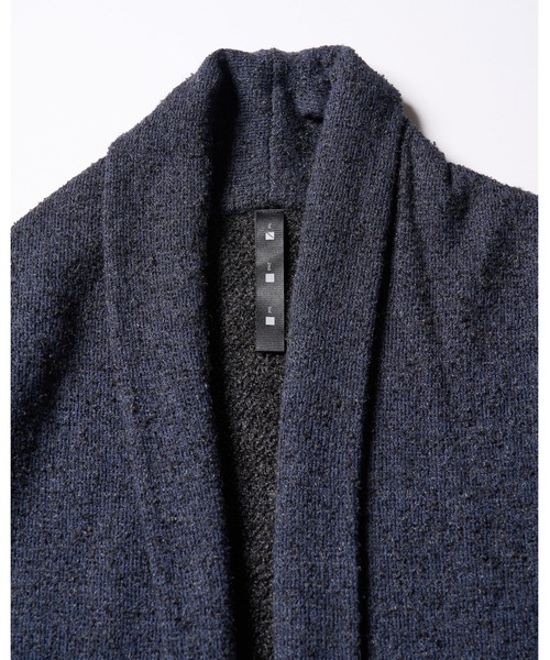 wjk カーディガン back pile light easy cardigan メンズ : ZOZOTOWN