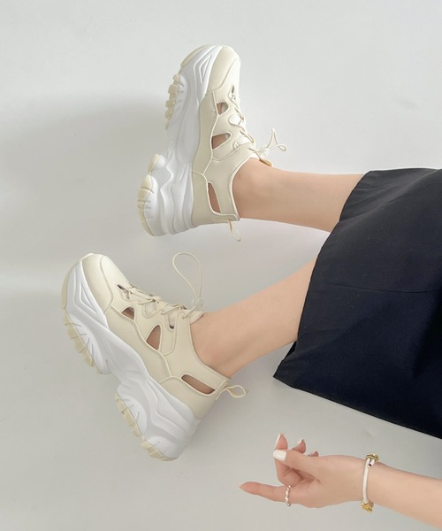 Shoes in Closet（シュークロ） 厚底 サンダル 軽量厚底 やわらか
