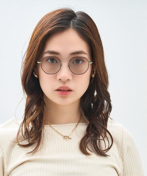 Zoff サングラス 「きりまるさんコラボ」「WEB限定」ラウンド型