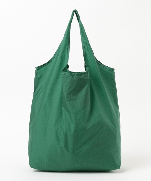 rurumary×BEAMS トートバッグ　グリーン bPr BEAMS（bPrビームス） トートバッグ リップストップ マルシェ
